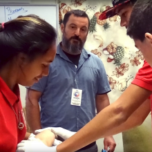 MyPI Hawaii students practice first aid